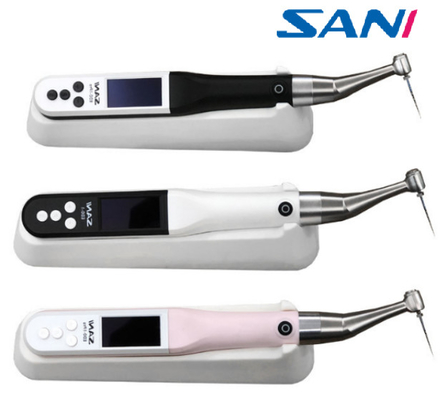 การรักษาคลองรากฟัน Endo Motor ทันตกรรม Endodontic Handpiece สีดำไร้สาย