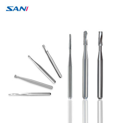 คาร์ไบด์ทันตกรรม RA ความเร็วต่ำ Burs 5 ชิ้น / กล่องเครื่องมือแพทย์
